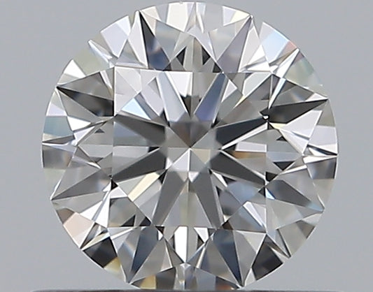 0.56CT ROUND VVS2 F WH