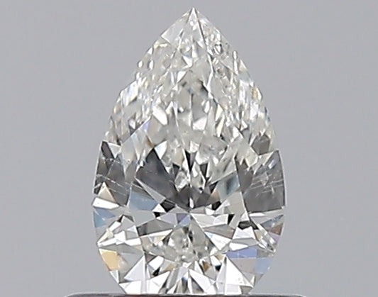 0.45CT PEAR SI2 G WH
