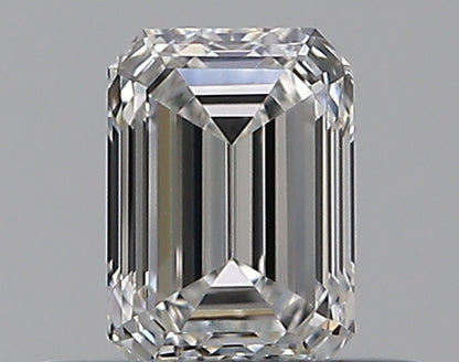 0.30CT EMERALD VS1 F WH