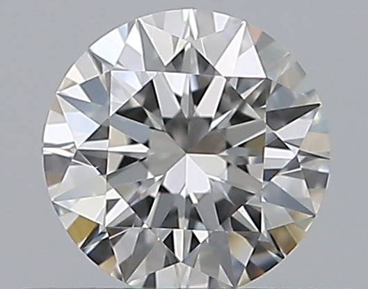0.38CT ROUND VVS1 F WH