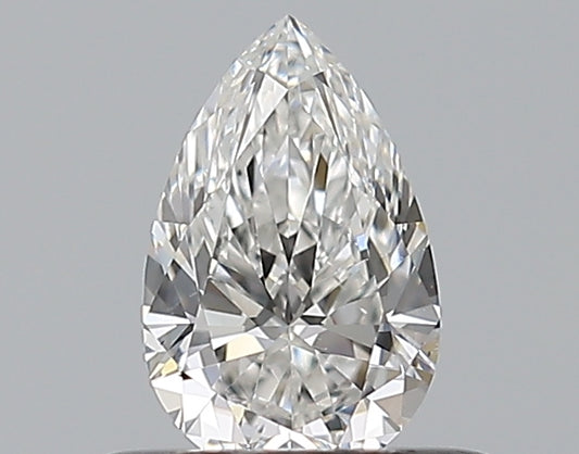 0.40CT PEAR VS2 F WH