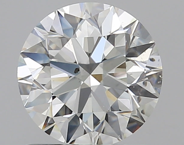 0.90CT ROUND SI1 J WH