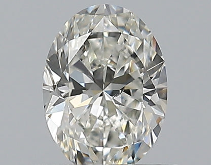 0.43CT OVAL SI1 H WH