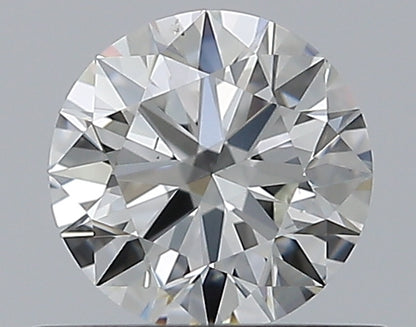 0.55CT ROUND SI1 G WH