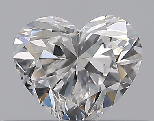 0.37CT HEART SI1 F WH