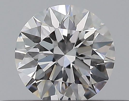 0.30CT ROUND VVS2 D WH