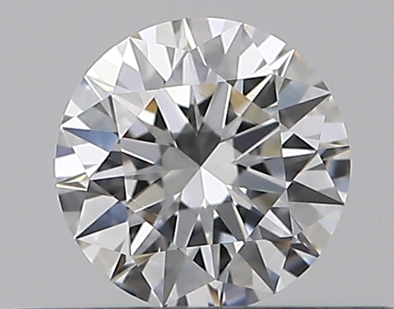 0.32CT ROUND VVS1 E WH