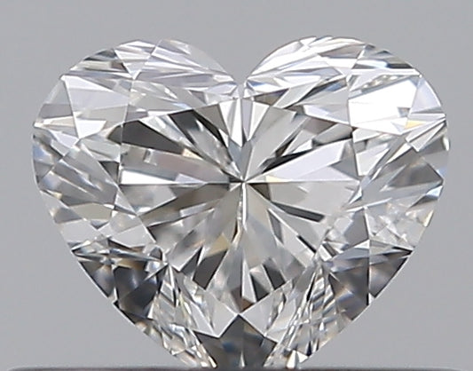 0.41CT HEART VVS2 F WH