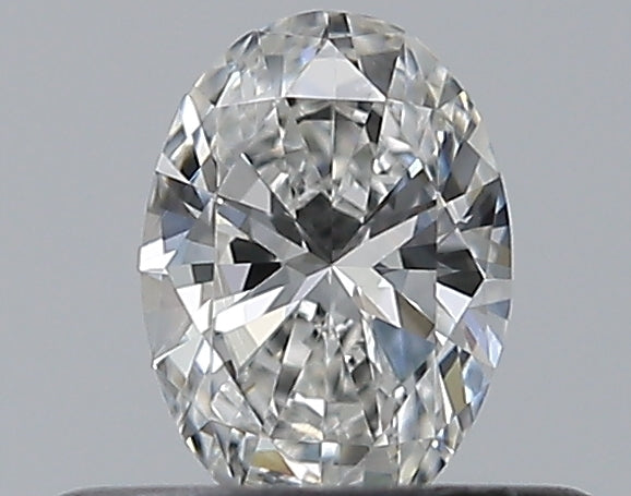 0.30CT OVAL VVS2 F WH