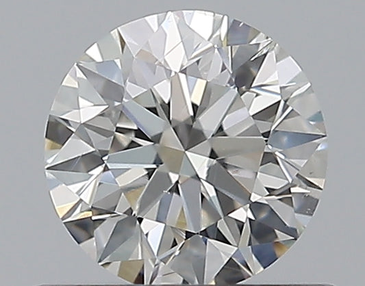 0.59CT ROUND SI1 G WH