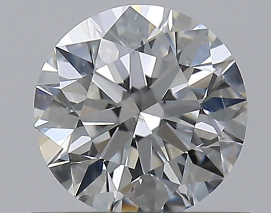0.55CT ROUND SI1 G WH