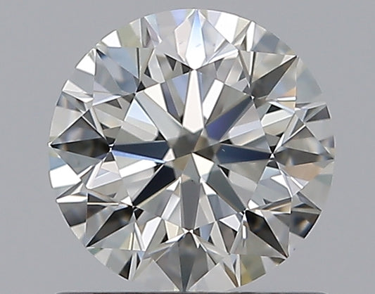 0.90CT ROUND VS1 J WH