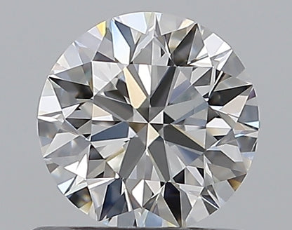 0.63CT ROUND VVS1 E WH