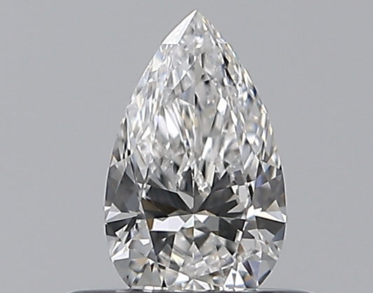 0.33CT PEAR VVS2 E WH