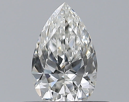 0.32CT PEAR VVS1 G WH