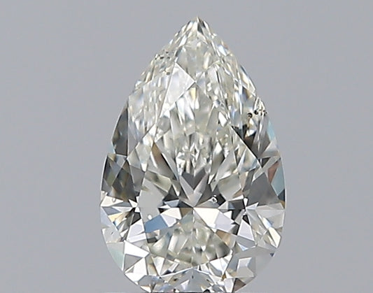 0.90CT PEAR SI1 J WH