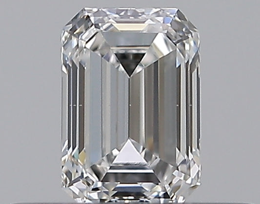 0.30CT EMERALD VS2 E WH