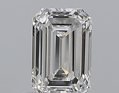 0.50CT EMERALD SI1 E WH