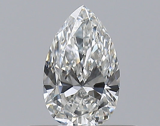 0.35CT PEAR VVS1 G WH