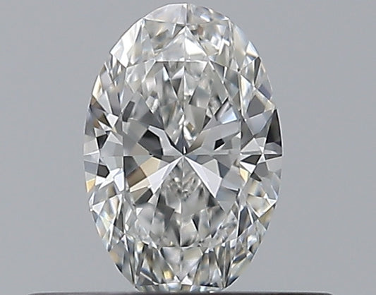 0.32CT OVAL VVS1 F WH