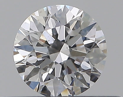 0.32CT ROUND SI1 D WH
