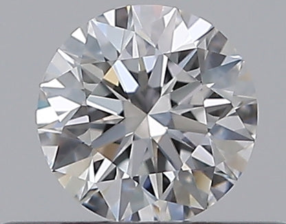 0.35CT ROUND VVS2 E WH