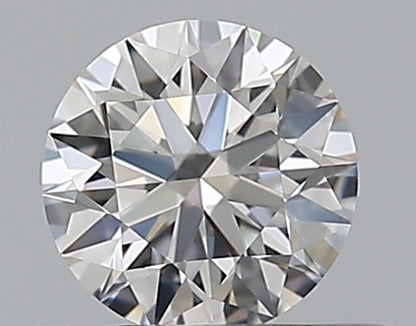 0.34CT ROUND VVS2 F WH