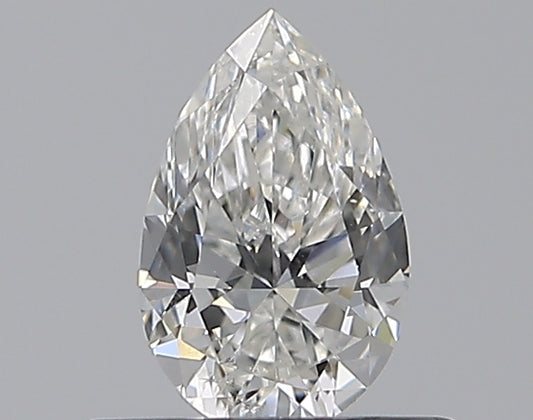 0.43CT PEAR SI1 F WH