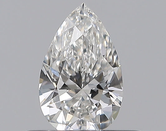 0.40CT PEAR SI1 F WH