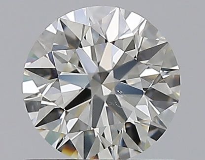 0.77CT ROUND SI1 J WH