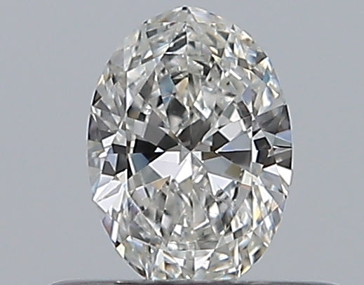 0.30CT OVAL SI1 F WH