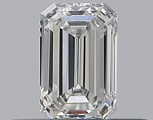 0.31CT EMERALD VS2 F WH