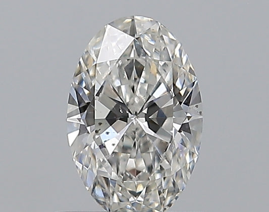 0.50CT OVAL VS2 G WH