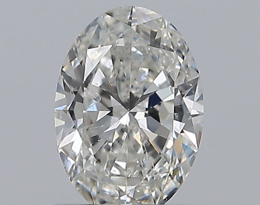 0.51CT OVAL SI2 G WH