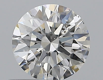0.50CT ROUND SI2 F WH
