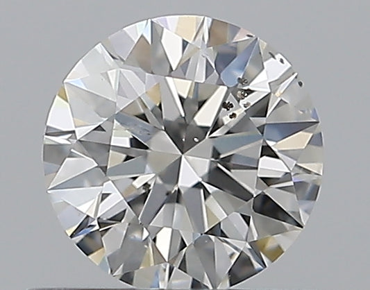 0.50CT ROUND SI2 F WH