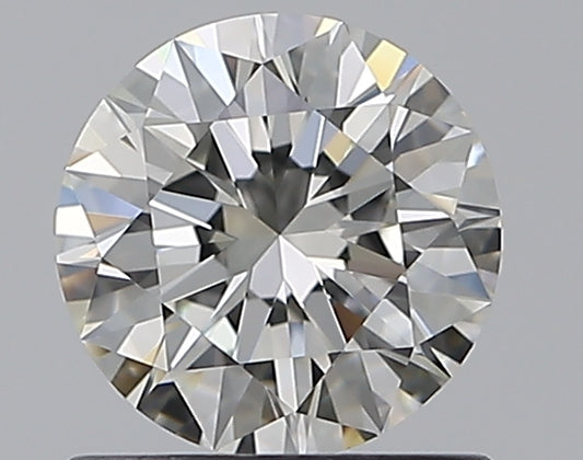 0.90CT ROUND VVS2 I WH