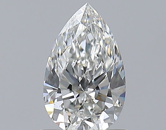 0.83CT PEAR VVS1 G WH