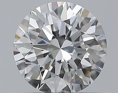0.59CT ROUND VVS1 E WH