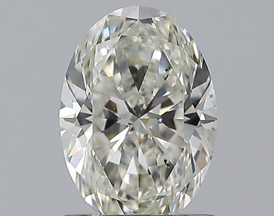 0.80CT OVAL SI1 I WH