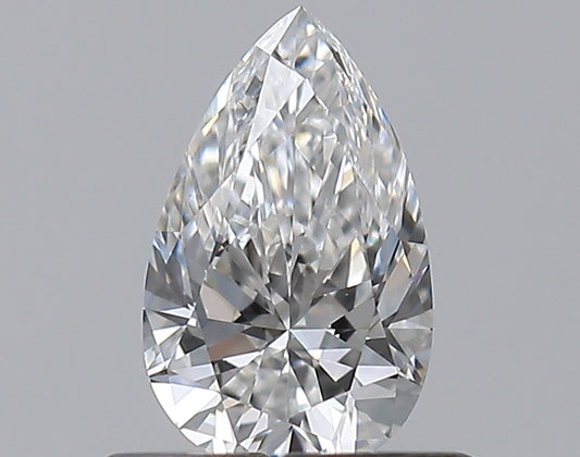 0.50CT PEAR VS1 F WH