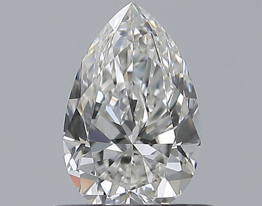 0.60CT PEAR VS1 G WH