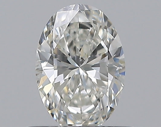0.51CT OVAL SI1 H WH