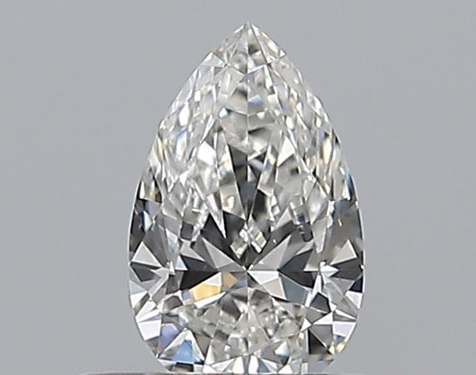 0.30CT PEAR VVS2 F WH
