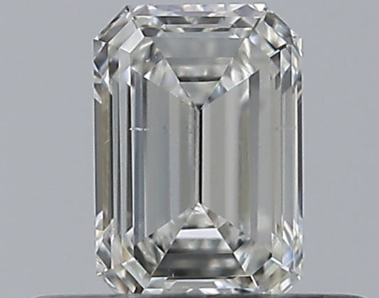 0.35CT EMERALD SI1 H WH