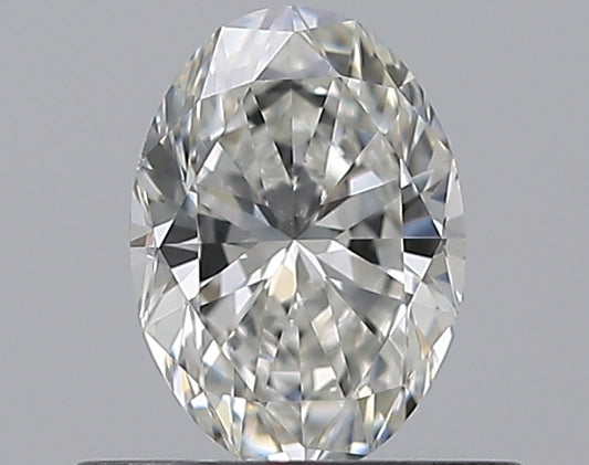 0.50CT OVAL VS2 G WH