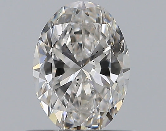 0.51CT OVAL SI2 F WH