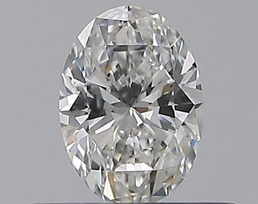 0.36CT OVAL SI2 F WH