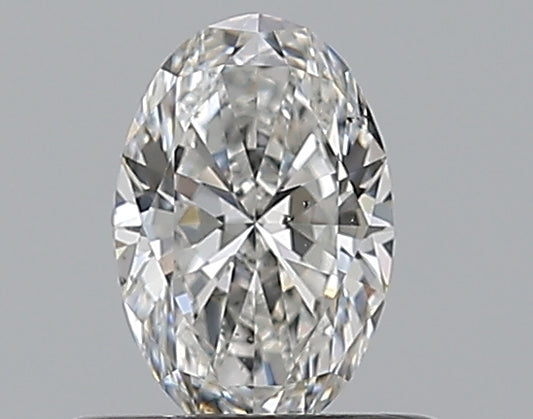 0.51CT OVAL SI1 F WH