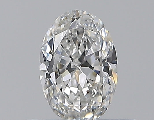 0.36CT OVAL SI1 F WH